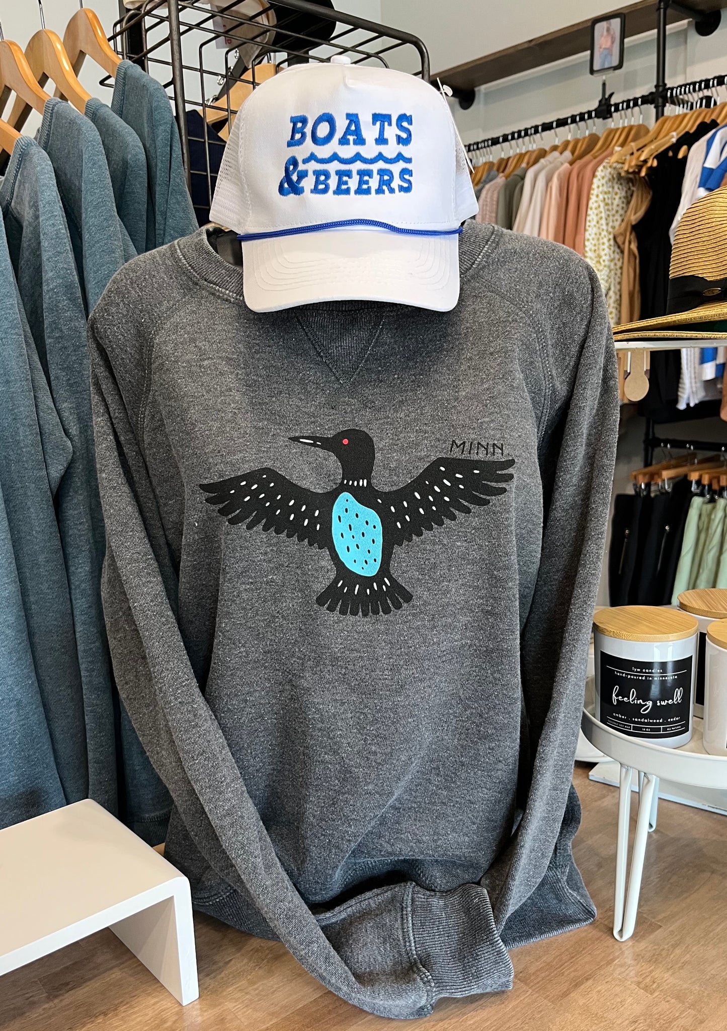 Charcoal Loon Sweatshirt