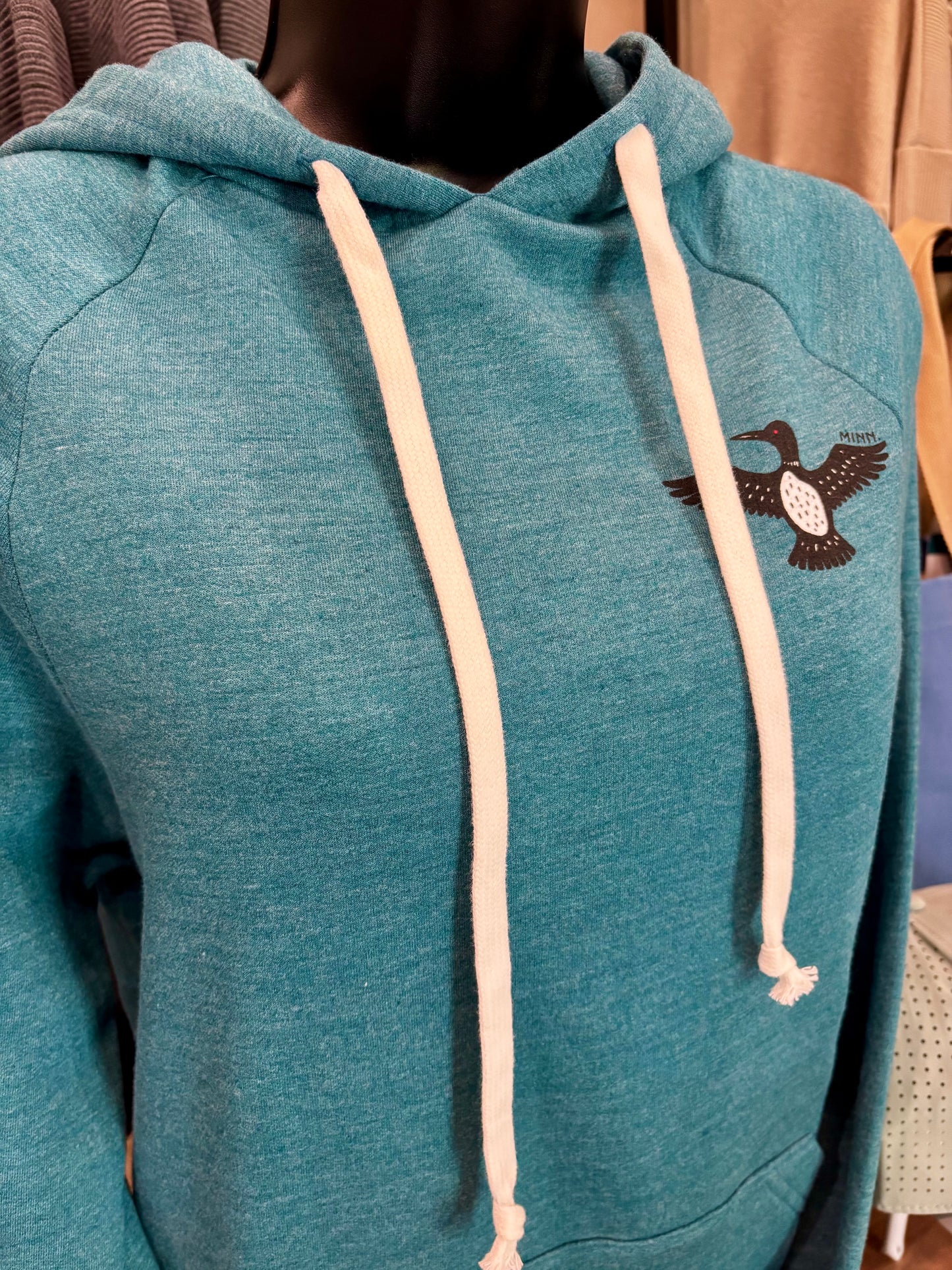 Dark Teal Loon Hoodie