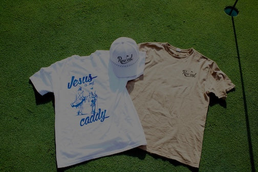 Jesus Is My Caddy Tee (White)