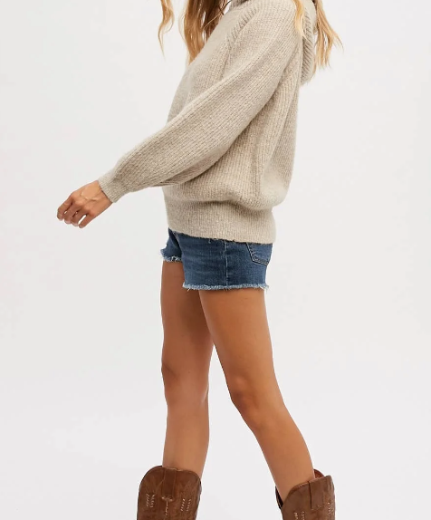 Sweater Hoodie Oatmeal