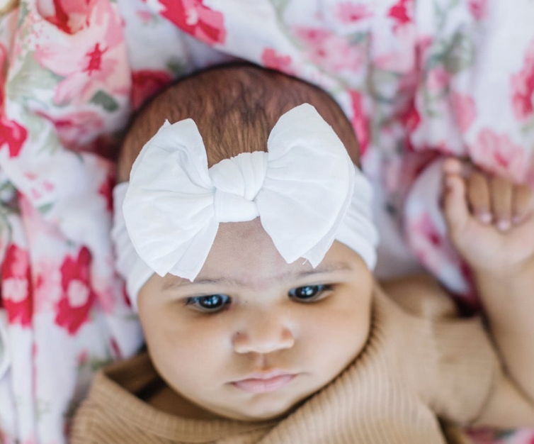 White Baby/Toddler Headband