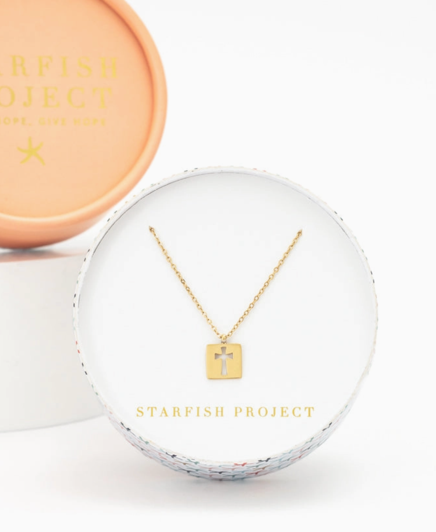 Allie Cross Necklace