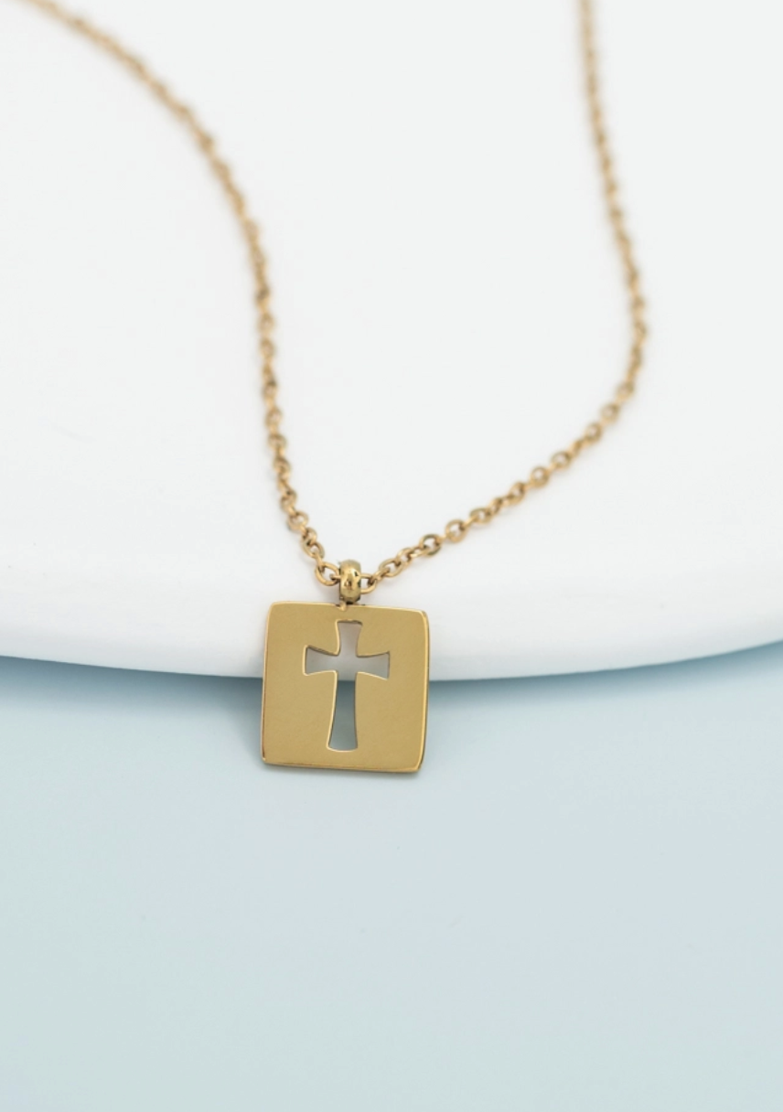 Allie Cross Necklace