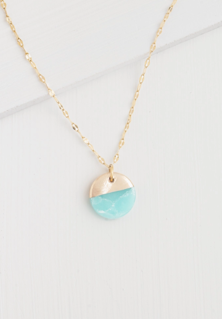 Aqua Refresh Necklace