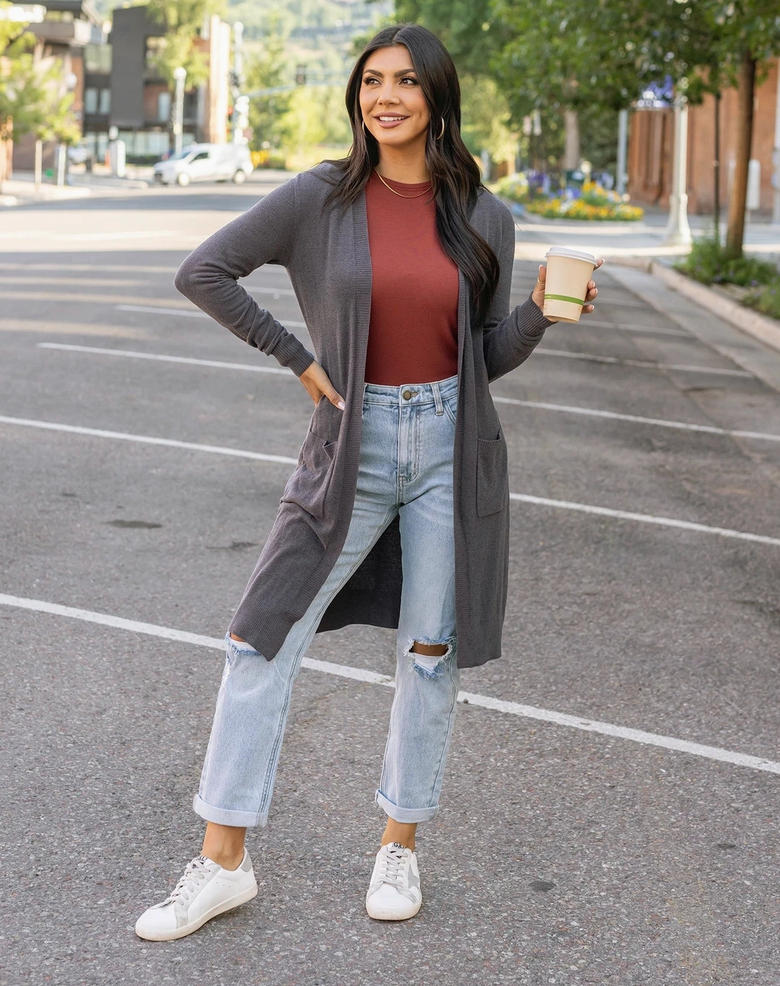 Mid Rise Nikki Girlfriend Jeans