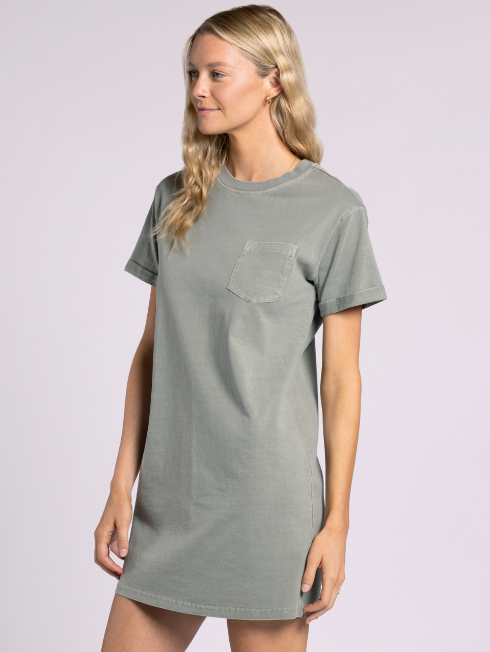 Kick Back Shirt Dress