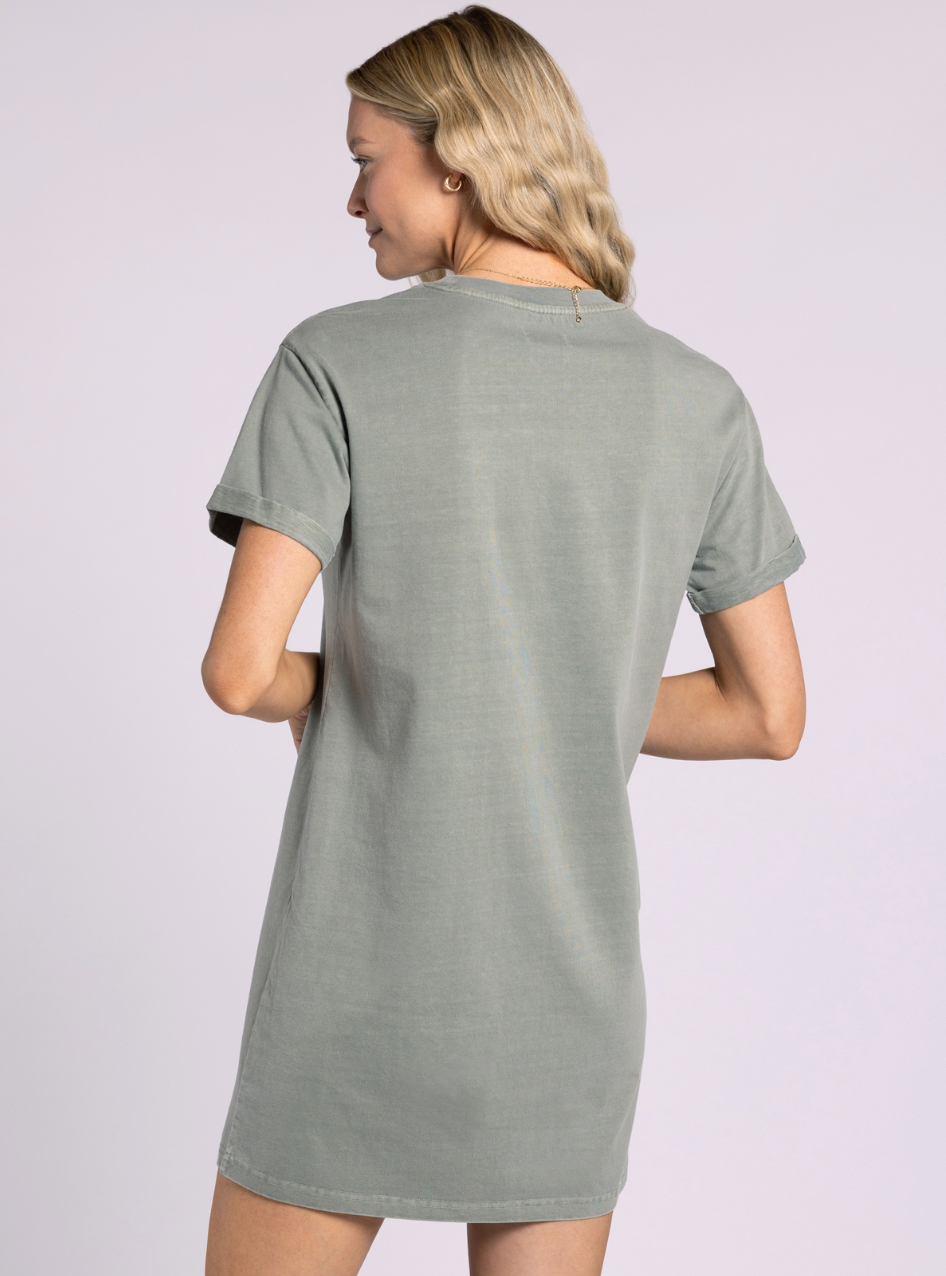 Kick Back Shirt Dress
