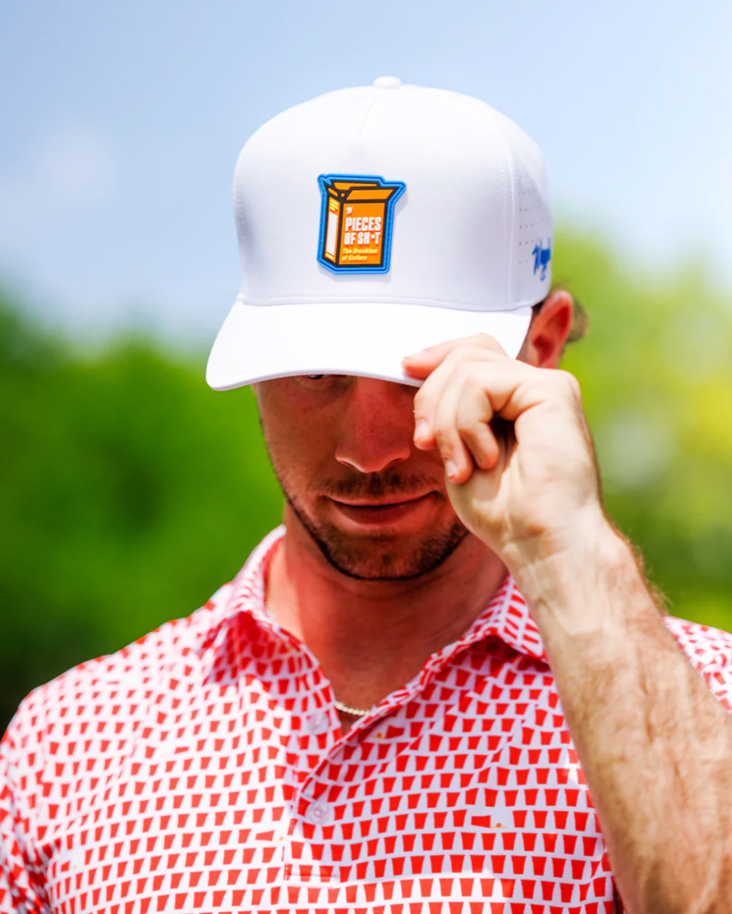 Breakfast of Golfers Waggle® Hat