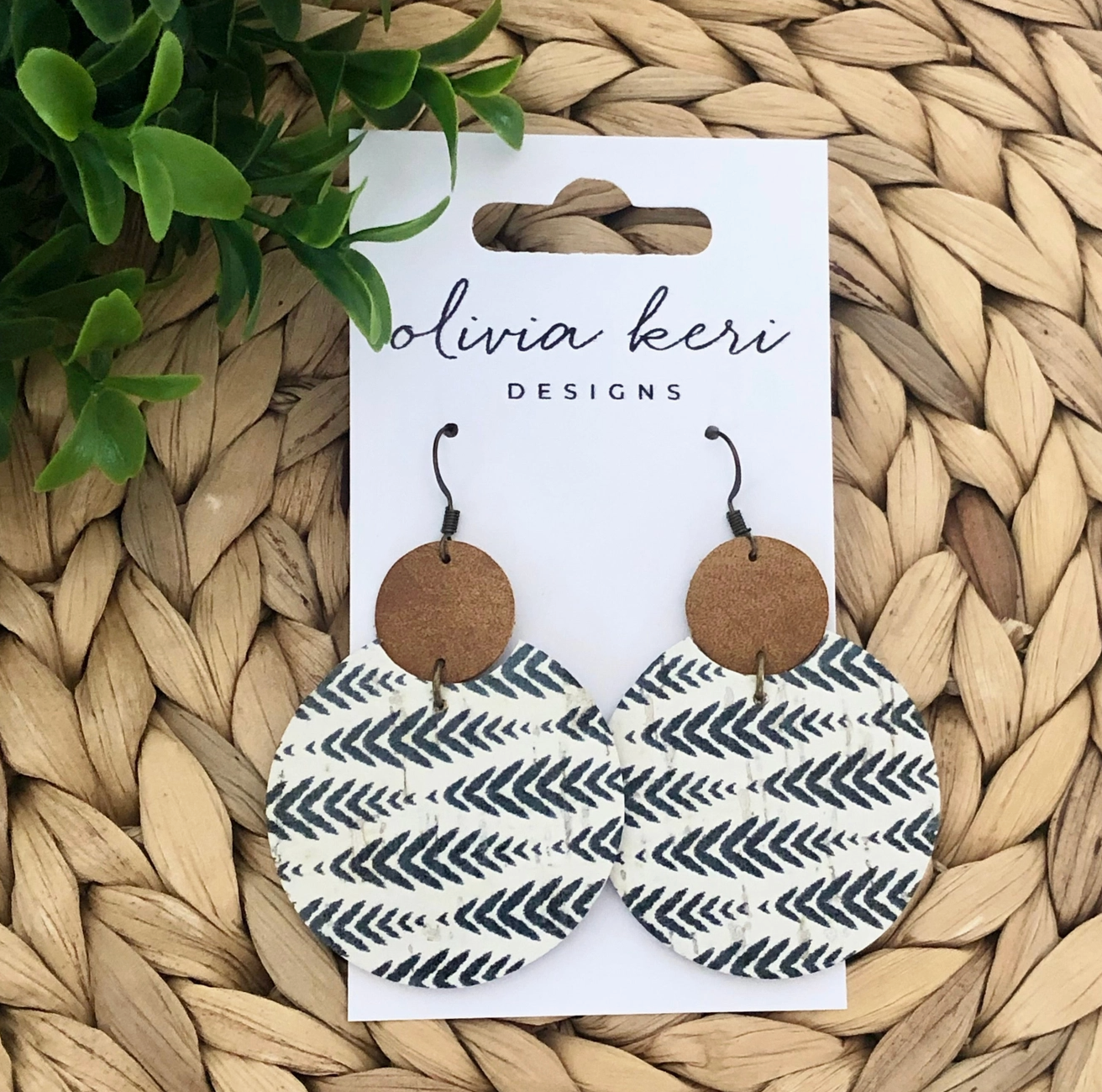 Brielle Herringbone Earrings