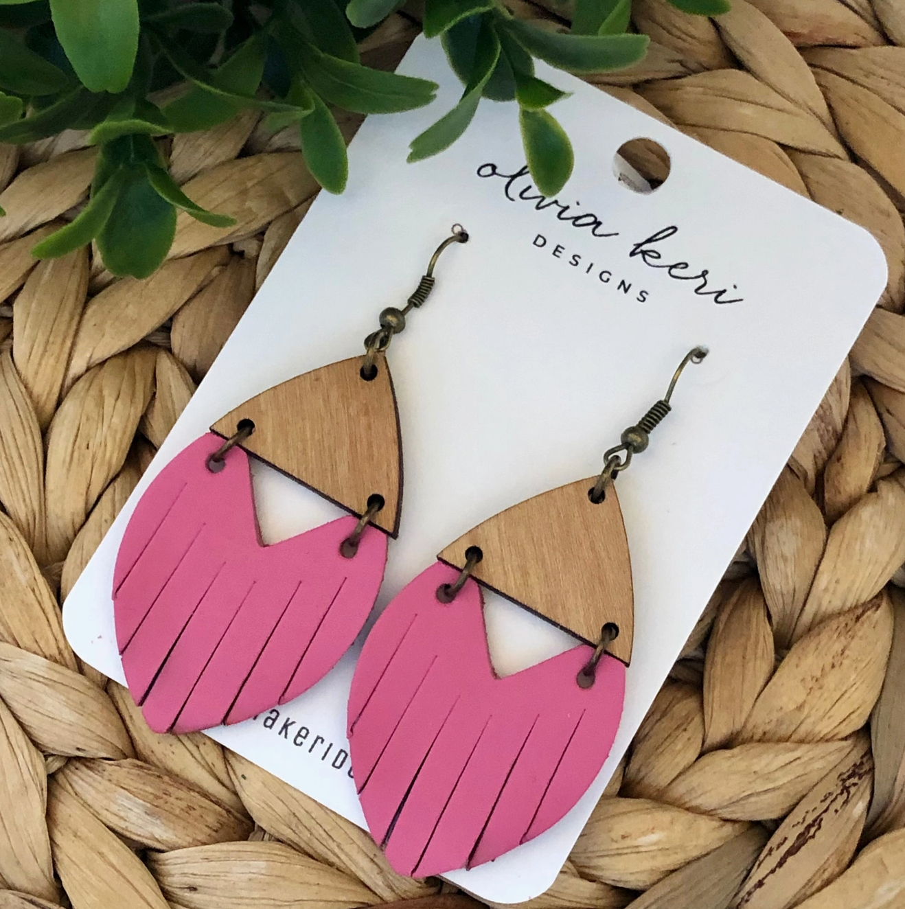 Hot Pink Josie Earrings