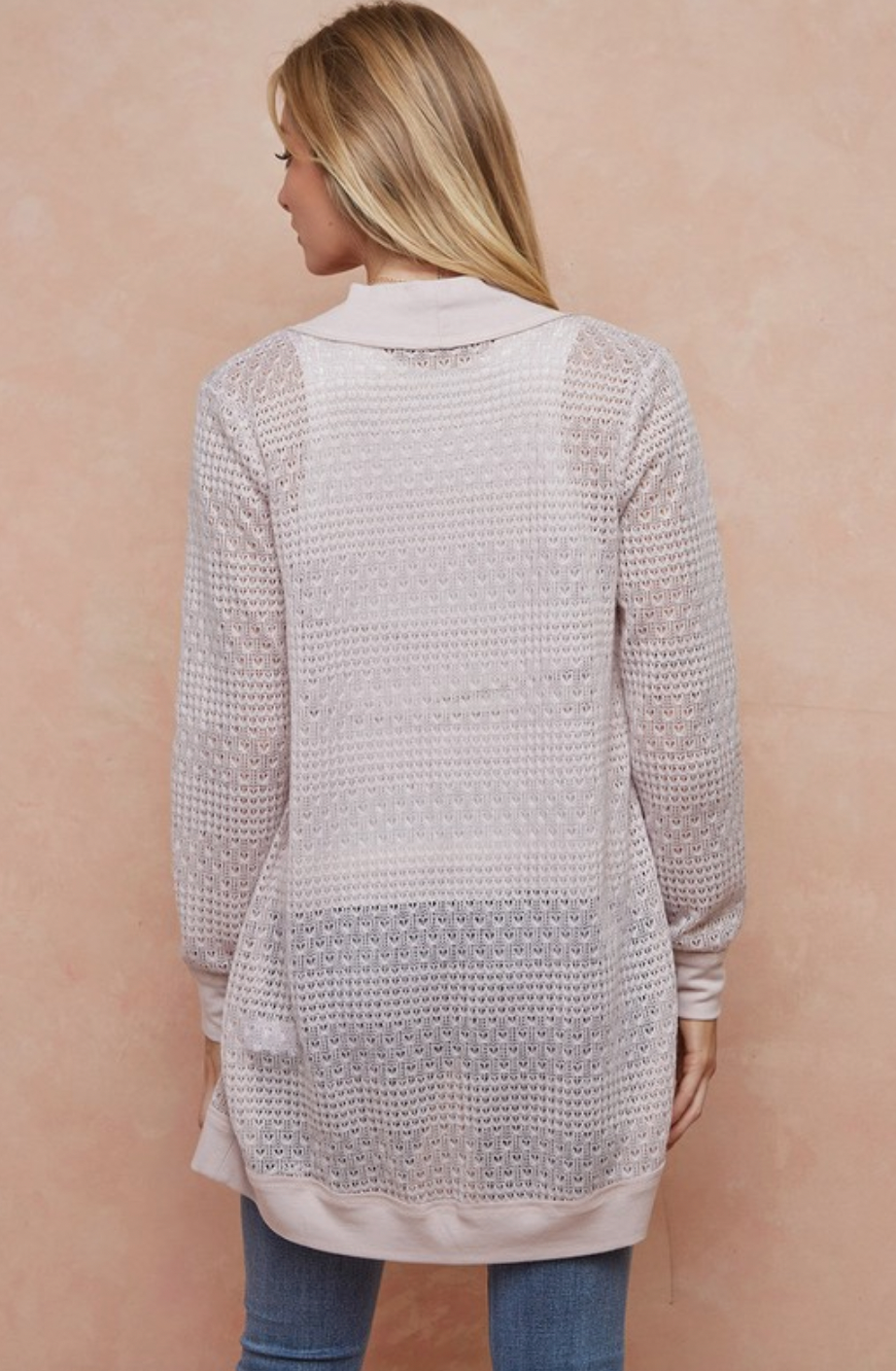 Blush Cocoon Cardigan