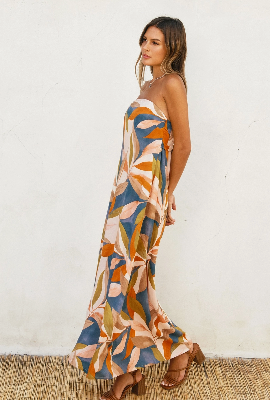 Destinations Strapless Dress