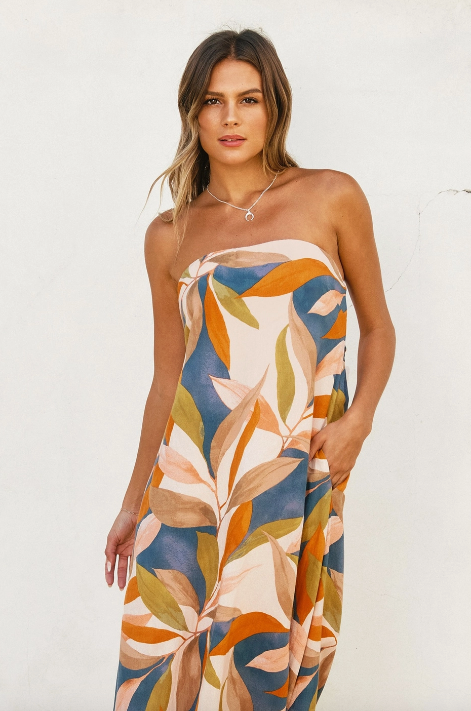 Destinations Strapless Dress