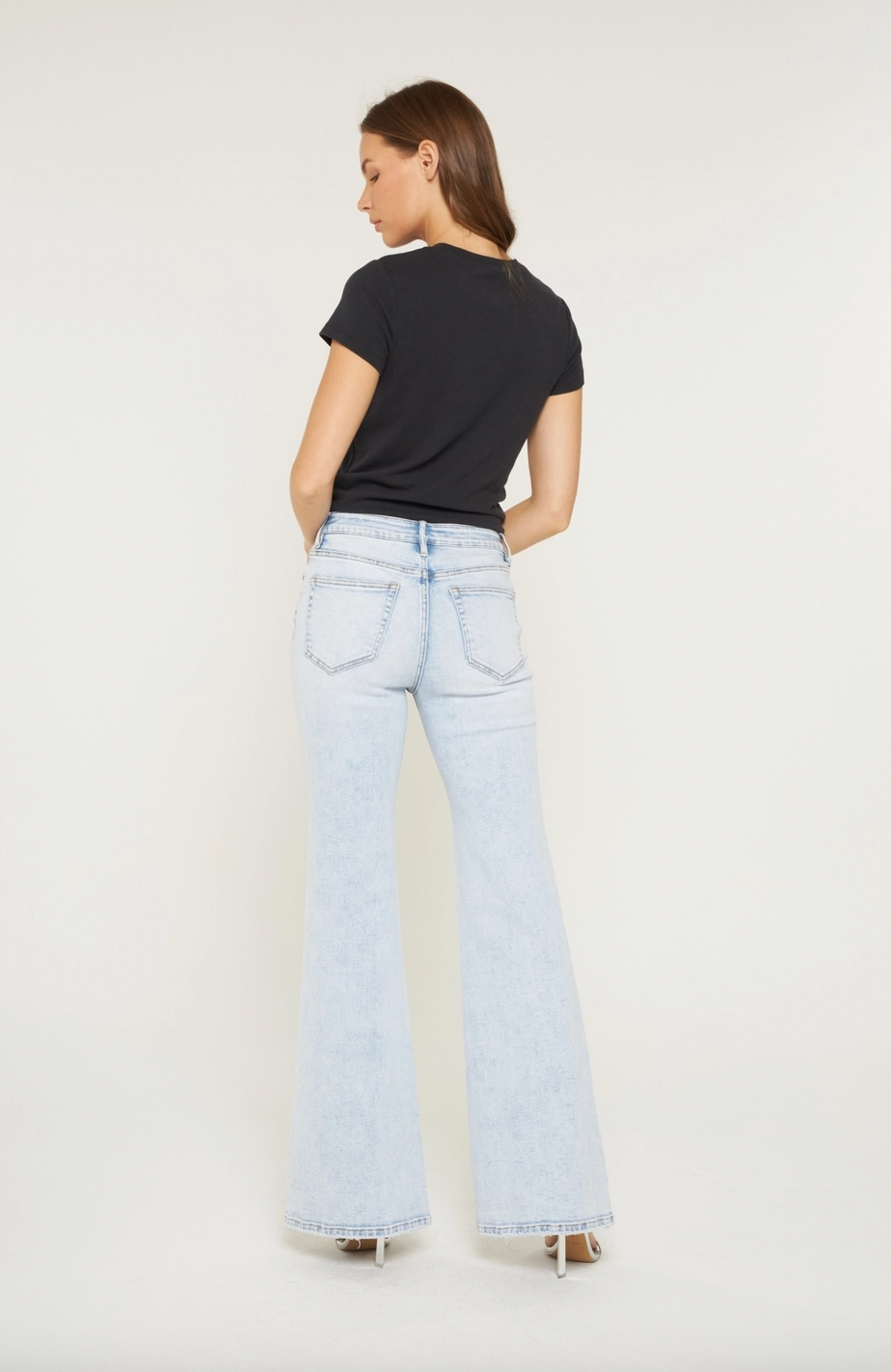 Hannah High Rise Flare Jeans