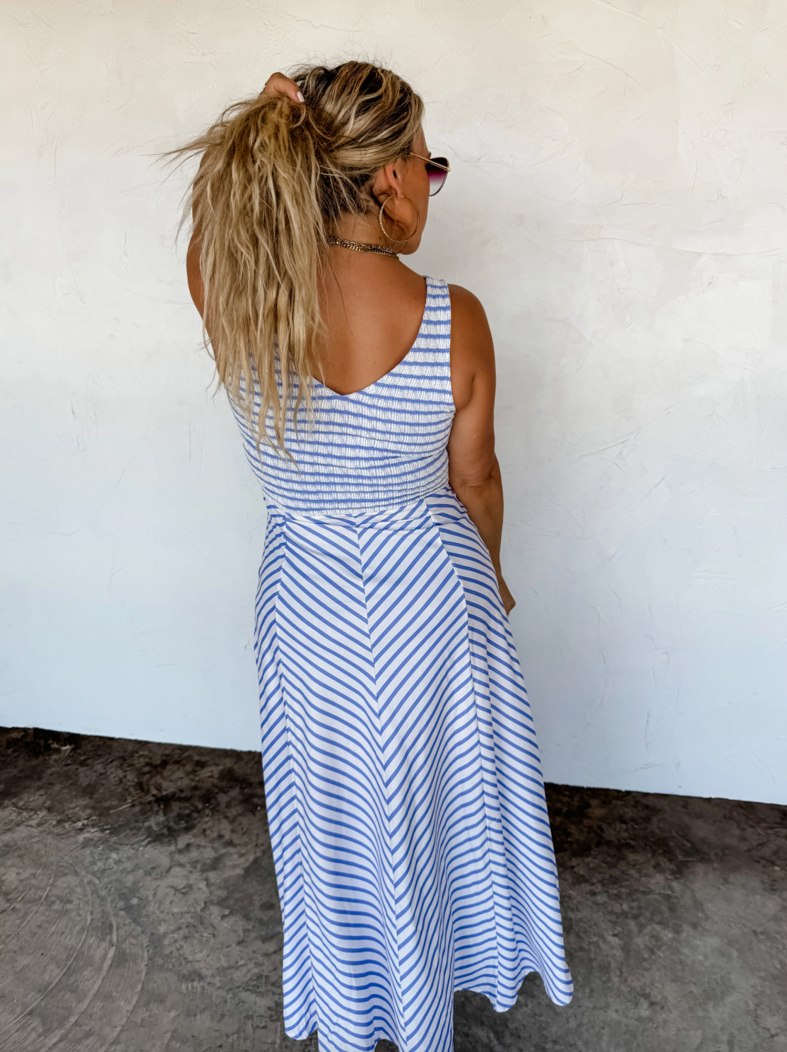 Luciana Striped Dress