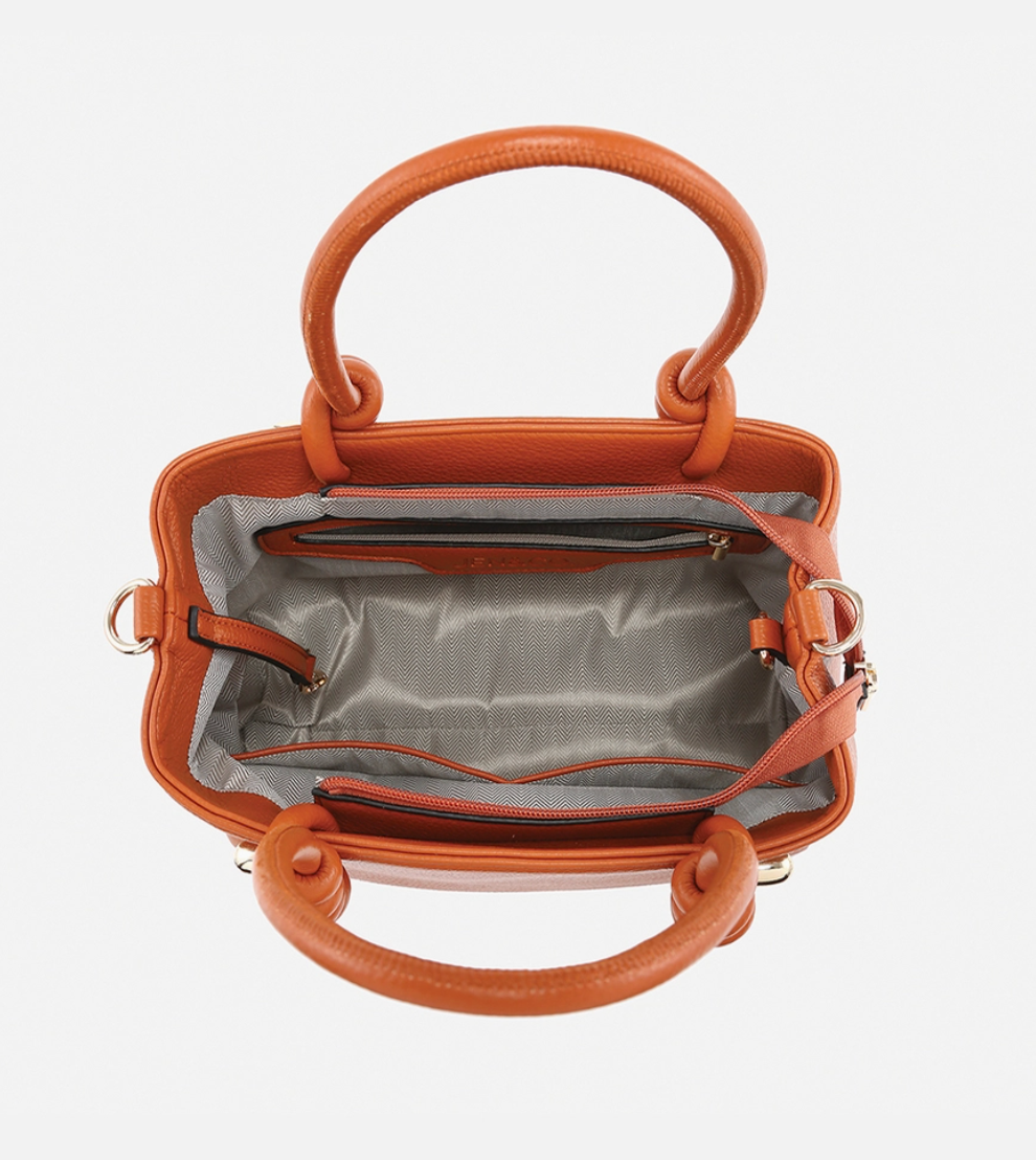 Blair Dark Slate Moss Satchel