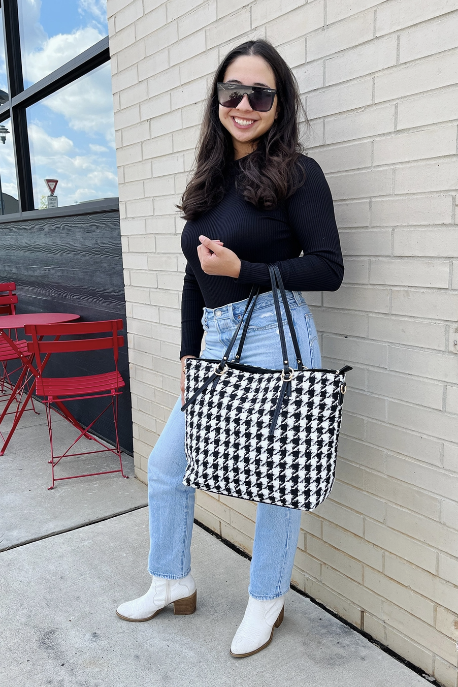 Plaid Ingrid Tote