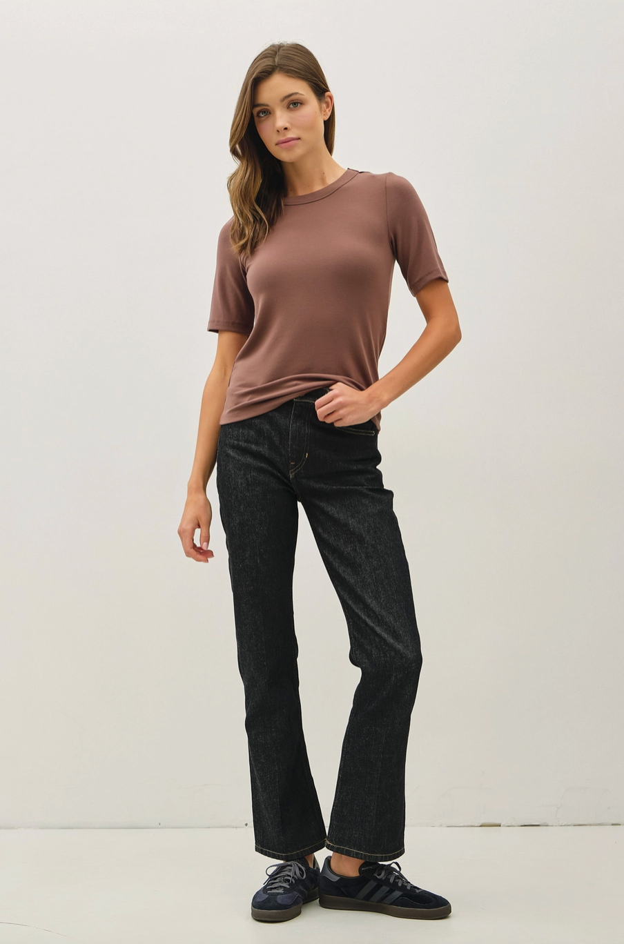 Ultra-Soft Brown Tee