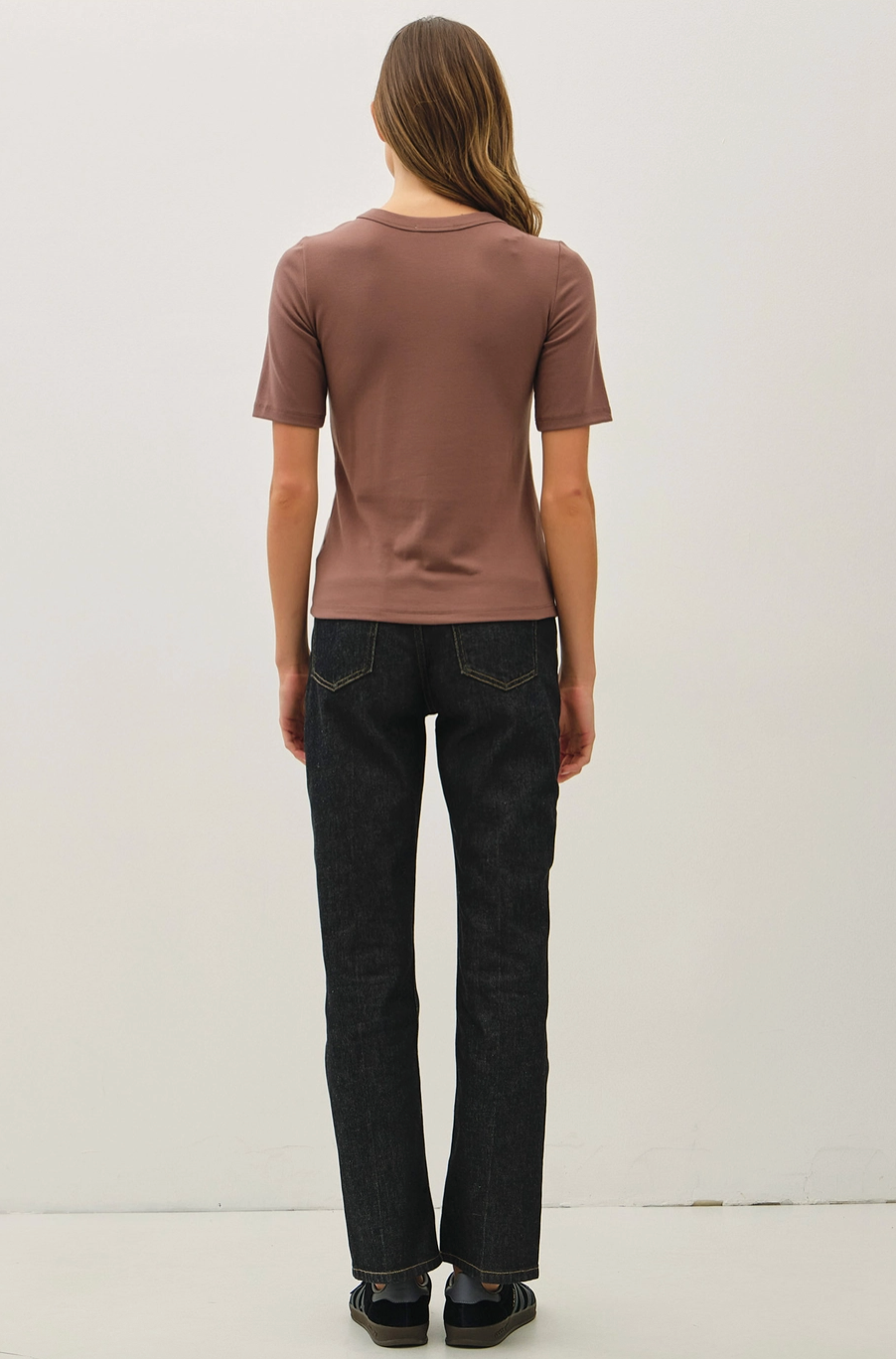 Ultra-Soft Brown Tee