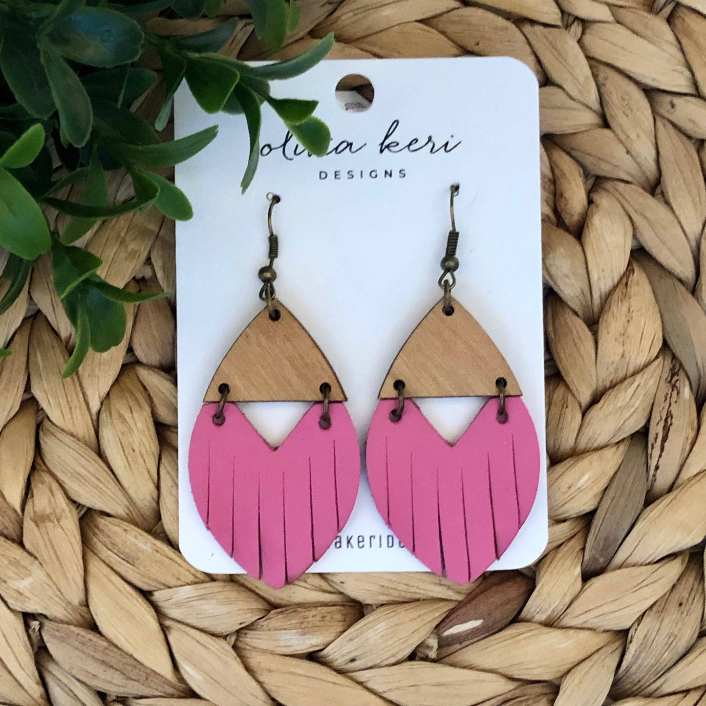 Hot Pink Josie Earrings