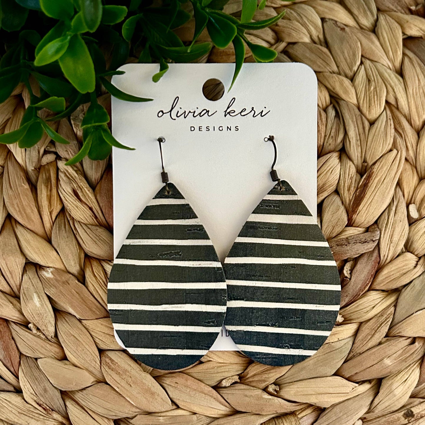 Striped Brittany Earrings