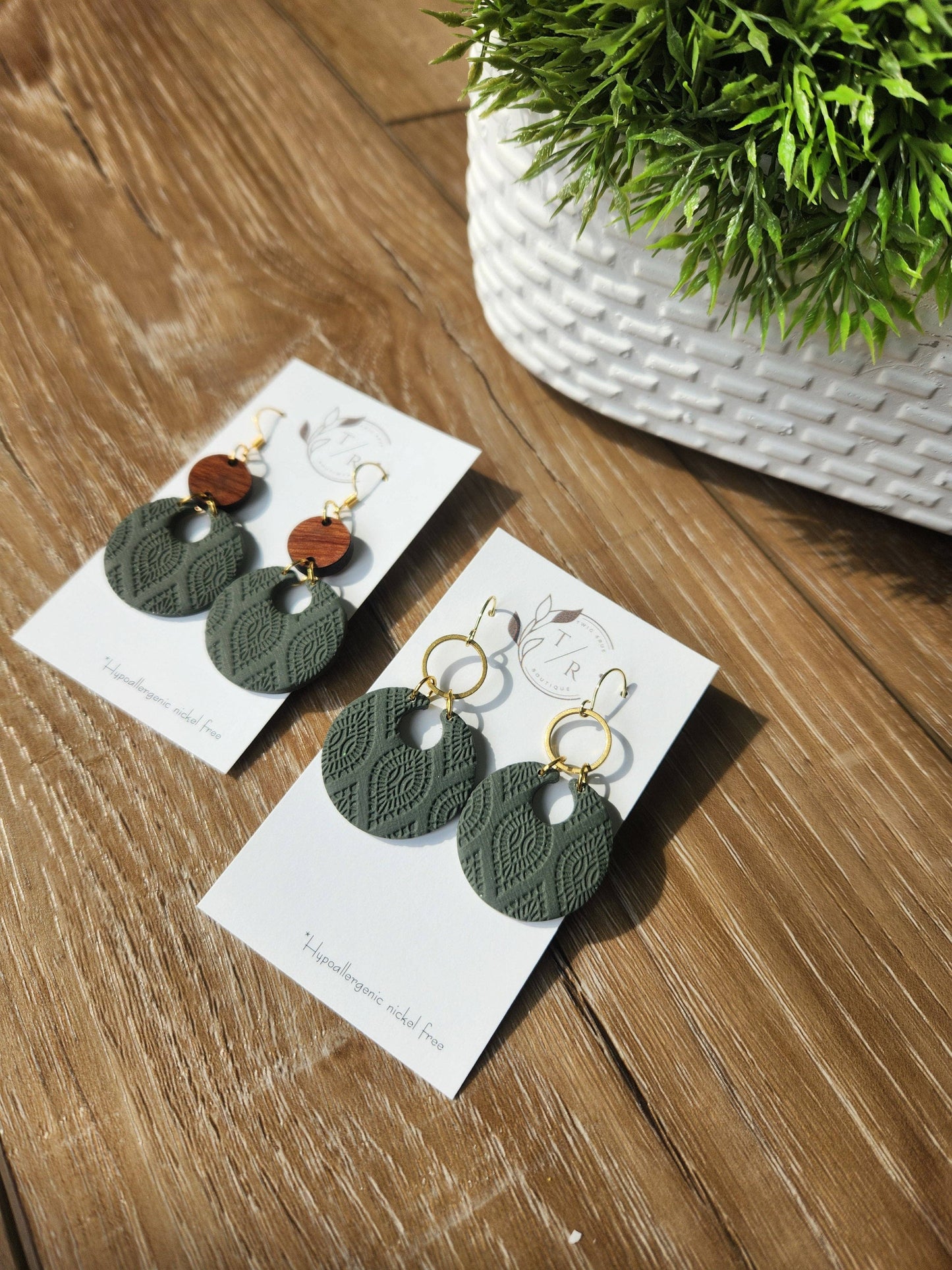 Bella Clay Earrings
