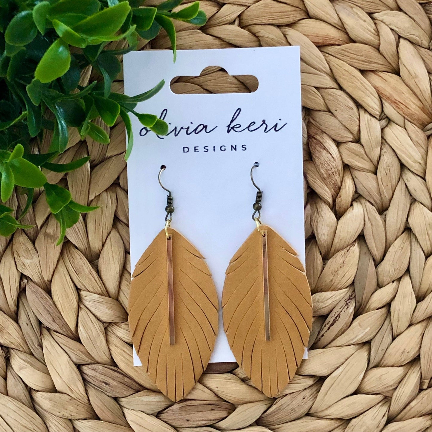Ava Honey Earrings