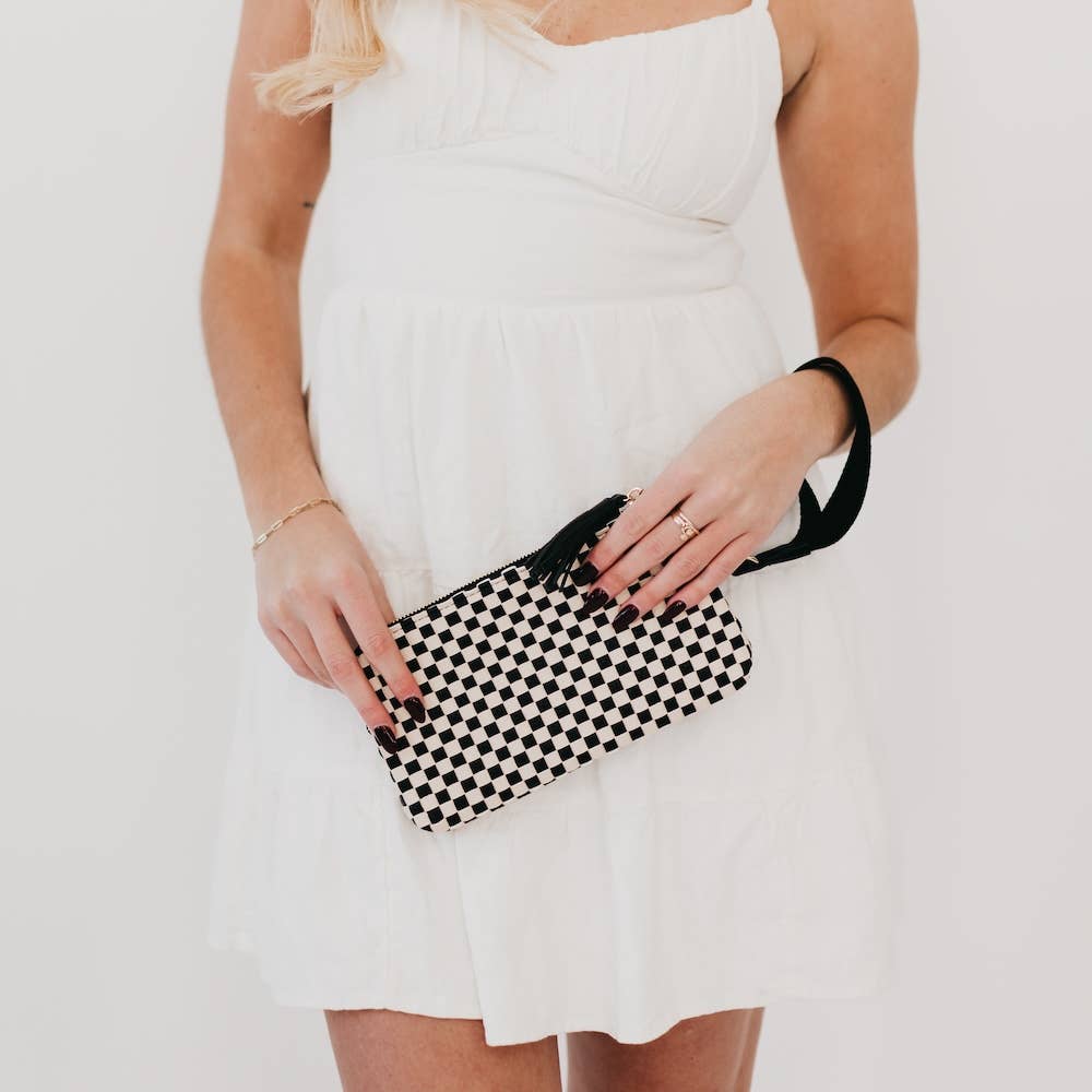 Emma Woven Clutch