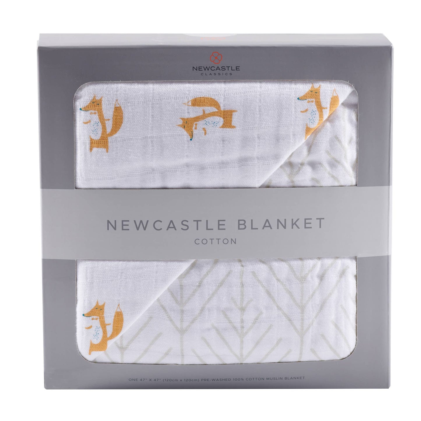 Fox and Forrest Arrow Baby Blanket