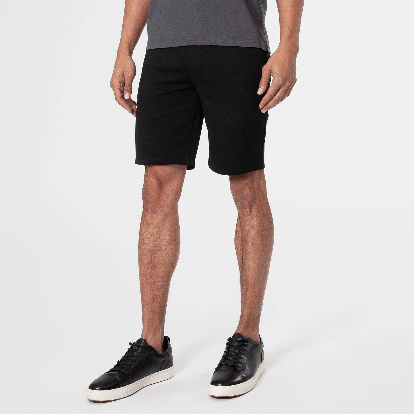 Men's 9" Black Chino Shorts