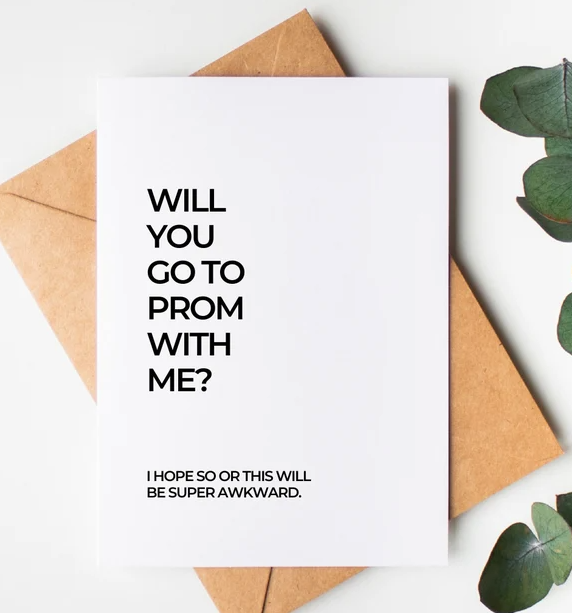 Promposal Greeting Cards
