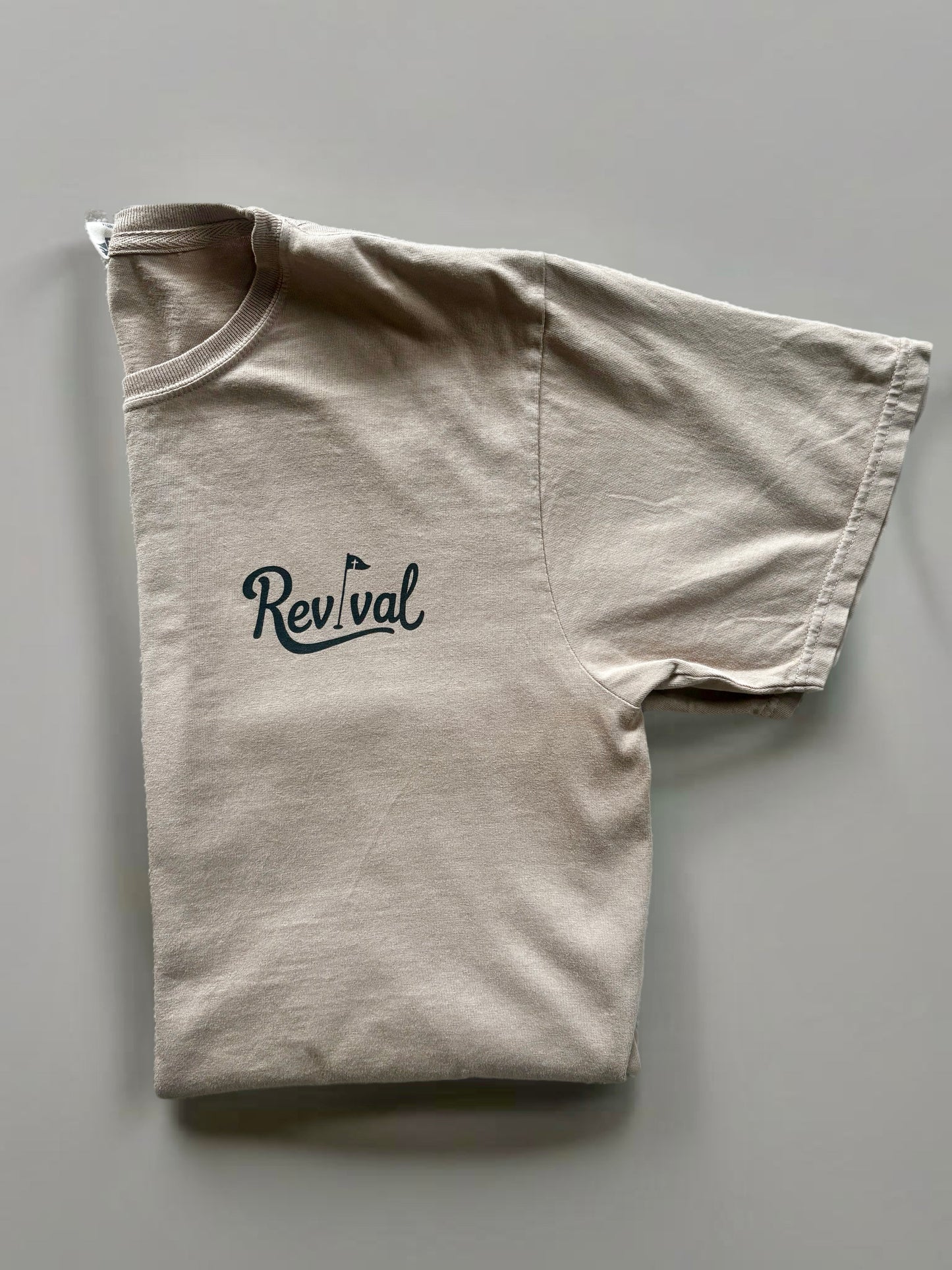 Jesus Is My Caddy Tee (Tan)