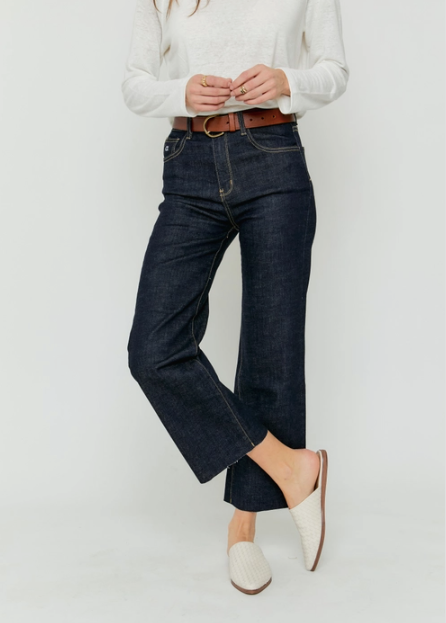 Oliver Logan Aberdeen Ankle Crop High Rise