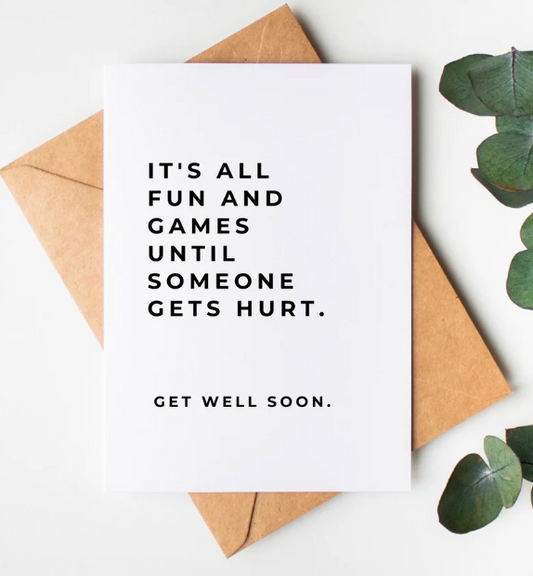 Fun and Games Greeting Card