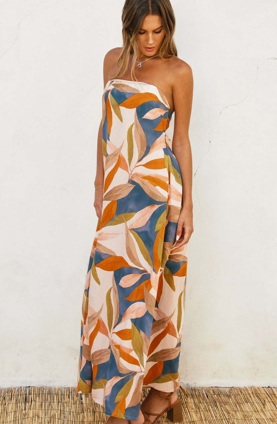 Destinations Strapless Dress