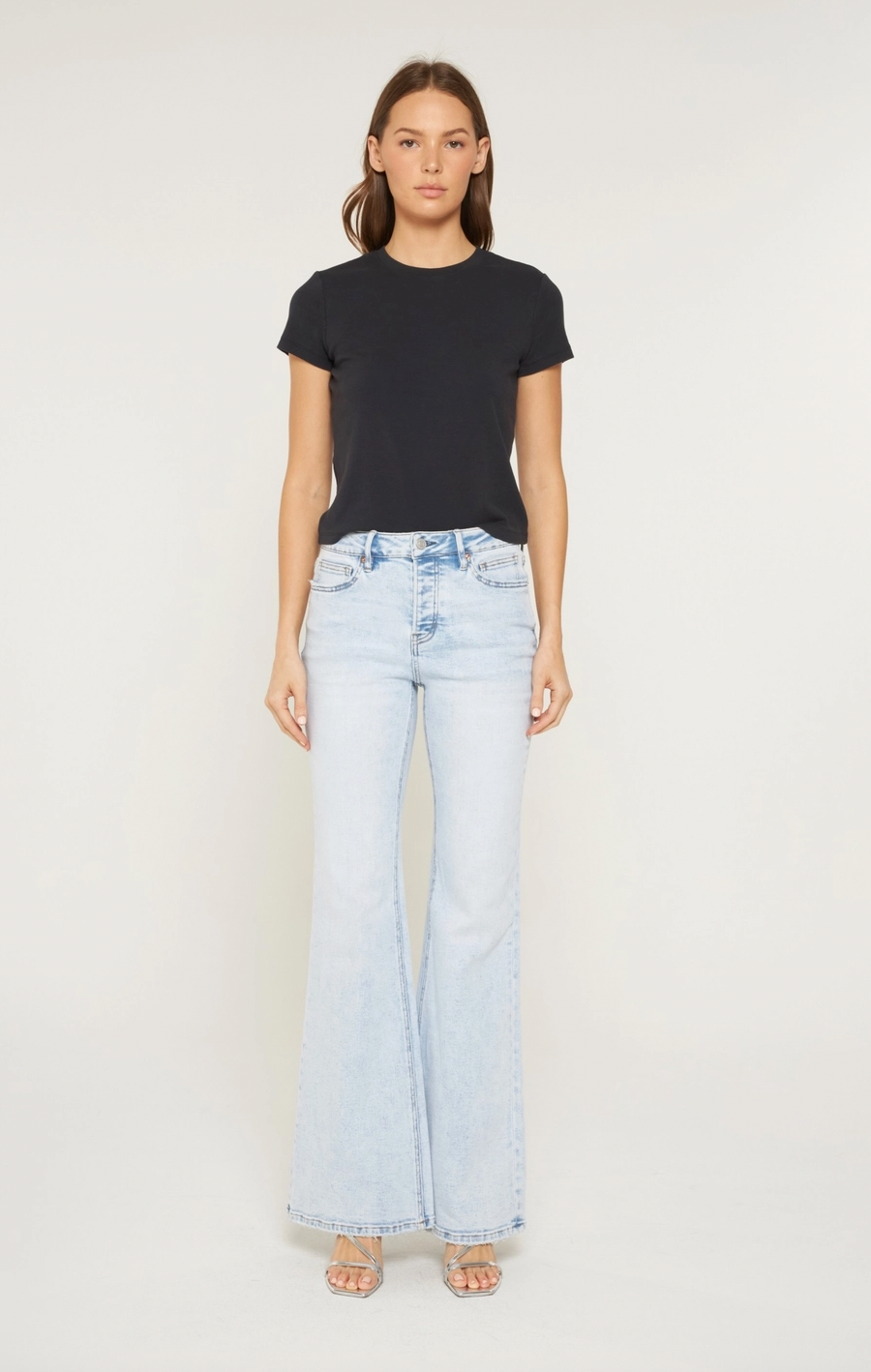 Hannah High Rise Flare Jeans