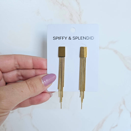 Luxe Gold Tatiana Earrings
