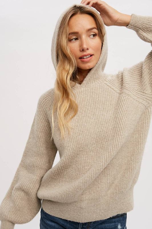 Sweater Hoodie Oatmeal