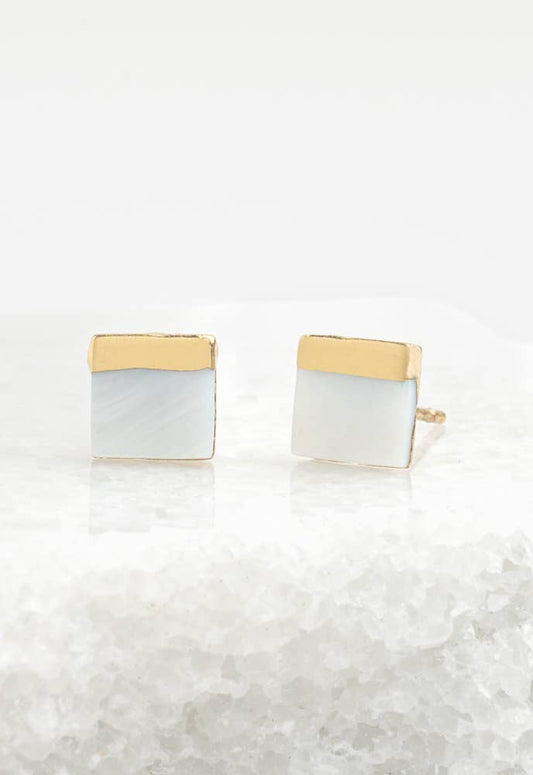 Kelly Mother of Pearl Earrings