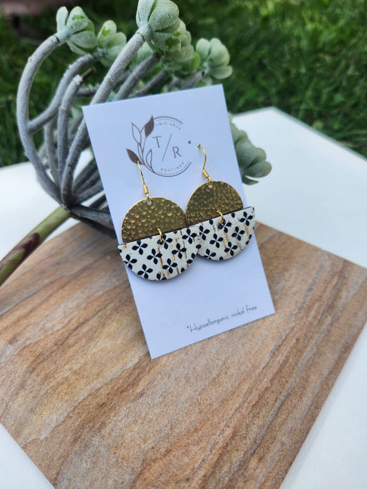 Rowan Geometric Earrings