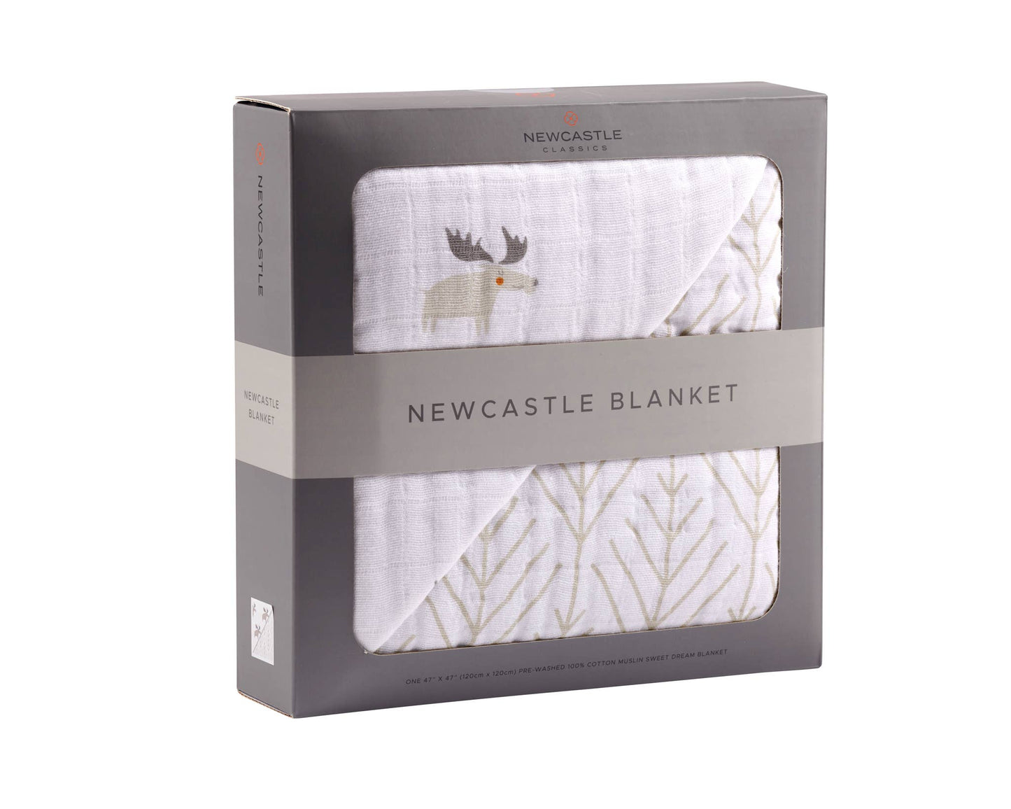 Mister Moose Baby Blanket