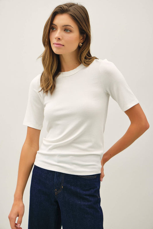 Ultra-Soft Ivory Tee