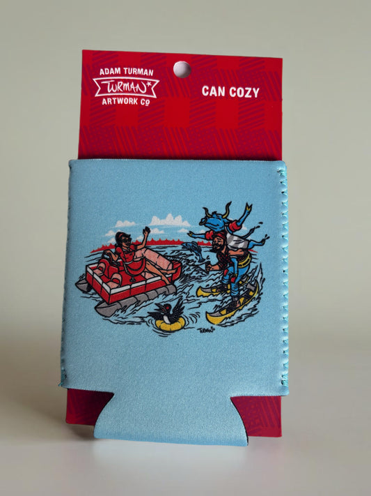 Pontoon Daze Can Cozy