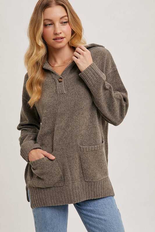 Tara Ribbed Knit Sweater