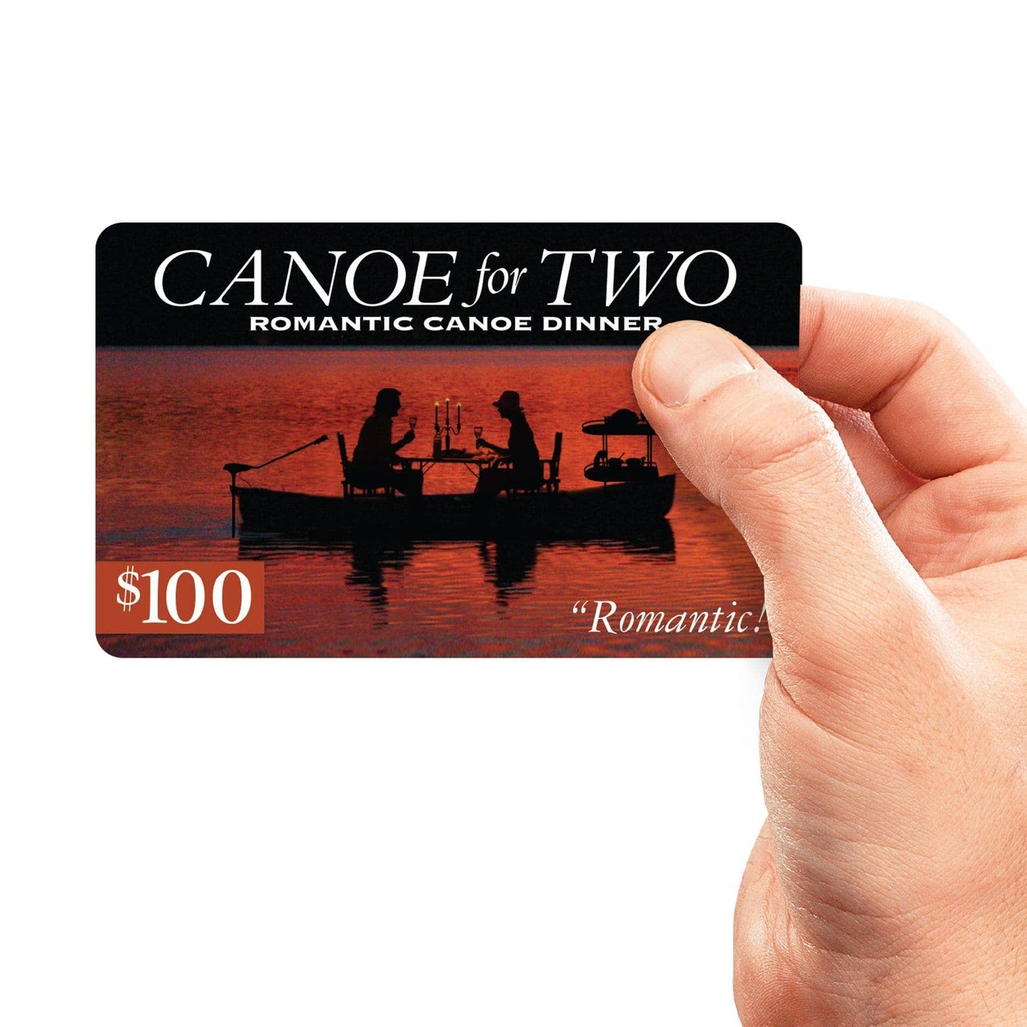 Prank Gift Card: Canoe For Two